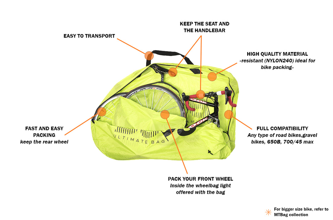 ROADBAG LIGHT | Light Bike Travel Bag For Road Bikes