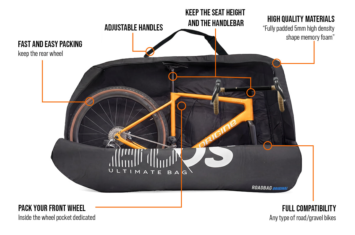 gravel bike bag road Bicycle Transport Bag