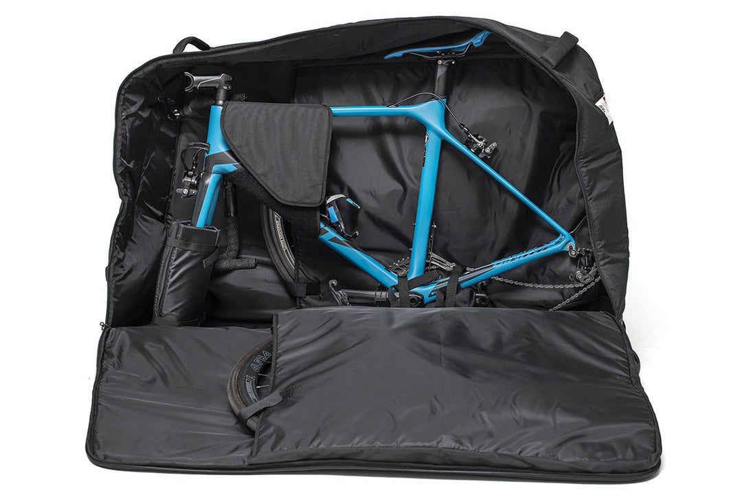 ROLLBag Pro | Maxi Hybrid Padded bike travel bag with accessories reinforcement - DRBPP