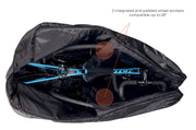 RMTBag Travel Plus | Fully Padded bike travel bag with wheels padded pockets