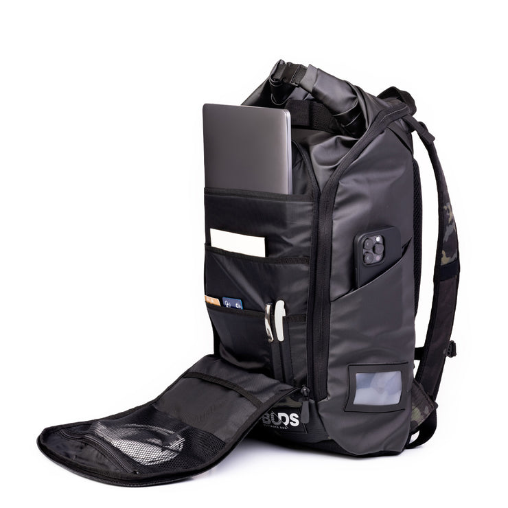City Bag Travel Urban Backpack with adjustable volume