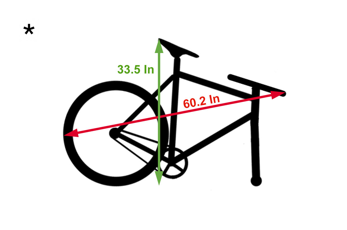 Road bike online dimensions